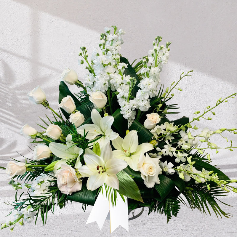 Peaceful Spirit Orchid Basket