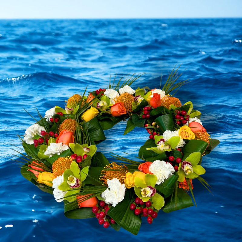 Tropical Floating Wreath